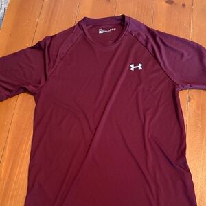 Under Armour Men's Maroon Performance Tee